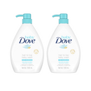 Dove Baby Wash Rich Moisture Hair To Toe Wash 1L - Pack of 2