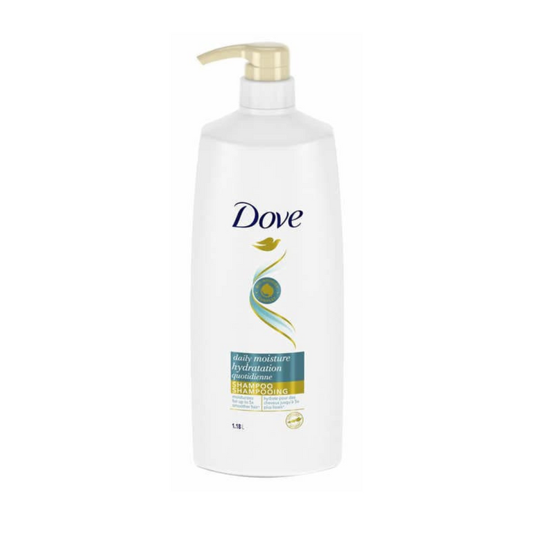 Dove Daily Moisture Hydration Shampoo With Pump 1.18L