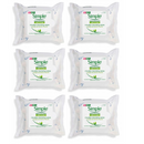 Simple Micellar Cleansing Makeup Remover Wipes 25 Count - Pack of 6