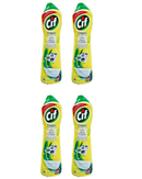 Cif Multipurpose Cleaning Cream Lemon 660g  -Pack of 4