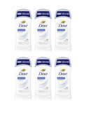 Dove Original Clean  Antiperspirant Deodorant, 2.6 oz -Pack of 6