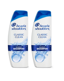 Head & Shoulders Dandruff Shampoo, Classic Clean, 400ml -Pack of 2