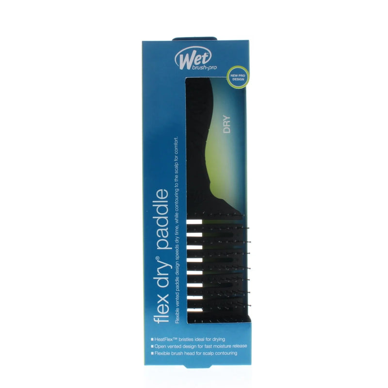 Wet Brush Flex Dry Paddle - Black