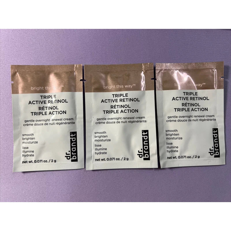 Dr.. Brandt. Triple Active Retinol 2g Each - Pack of 32 Samples