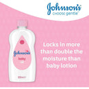 Johnson's Baby Pure & Gentle Oil 500ml - Pack of 3