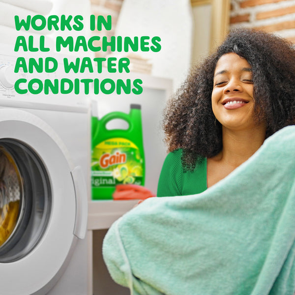Gain Liquid Laundry Detergent Original Scent 163oz, 146 Loads