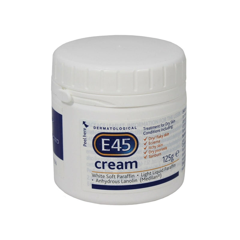 E45 Dermatological Cream Treatment For Dry Skin 125g