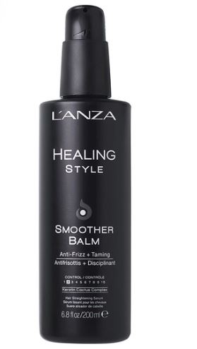 L'anza Healing Style Smoother Balm Heat Protection Straightening & Taming Anti Frizz 6.8 fl oz