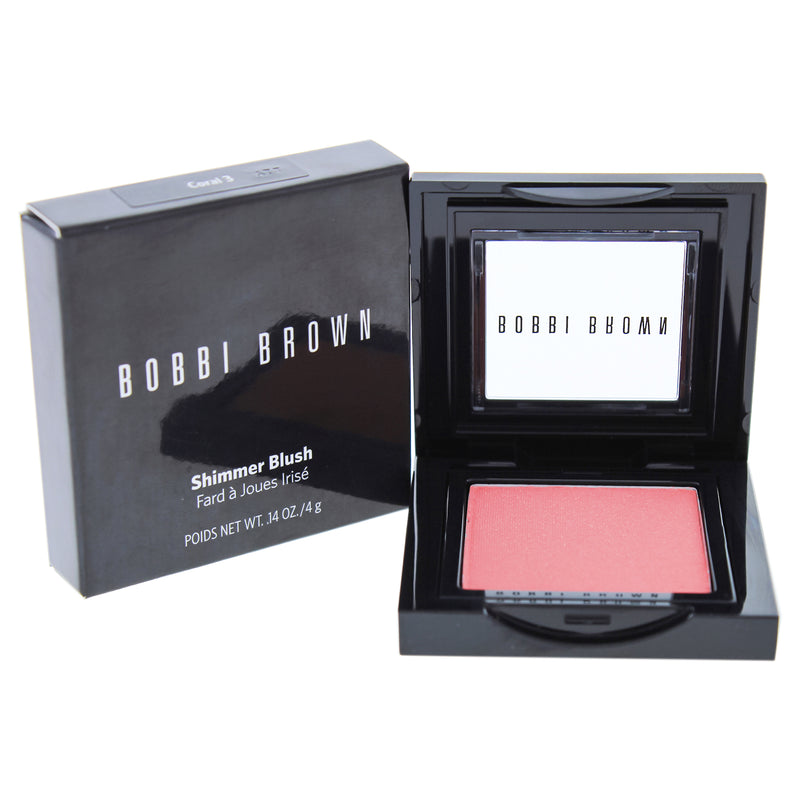 Bobbi Brown Shimmer Blush - Coral 3 for Women - 0.14 oz