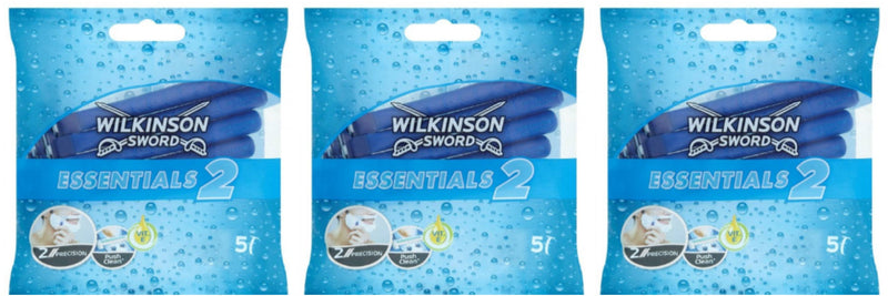 Wilkinson Sword Essentials 2  (Pack of 3)