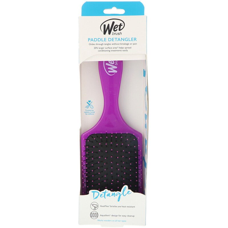 Wet Brush Paddle Detangler, Purple