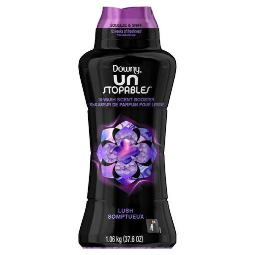 Downy Unstopables In-Wash Scent Booster, Lush 37.5 oz/1.06KG