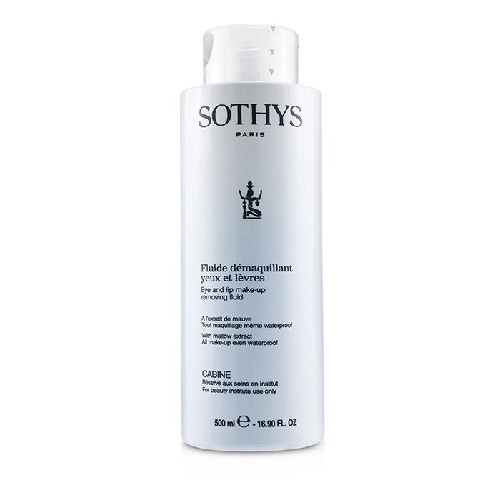 Sothys Eye And Lip Make Up Removing Fluid With Mallow Extract 16.9oz/500ml