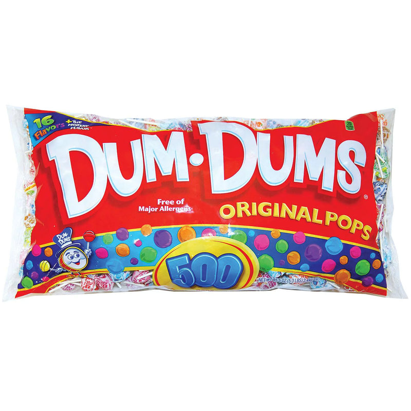 Dum-Dums Original Pops (500 Pieces)