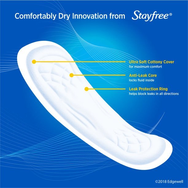 Stayfree Maxi Regular 10 Pads (Pack of 2)