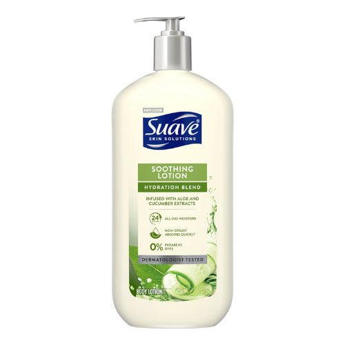 Suave Skin Solutions Aloe Soothing Body Nourishing Lotion 18oz