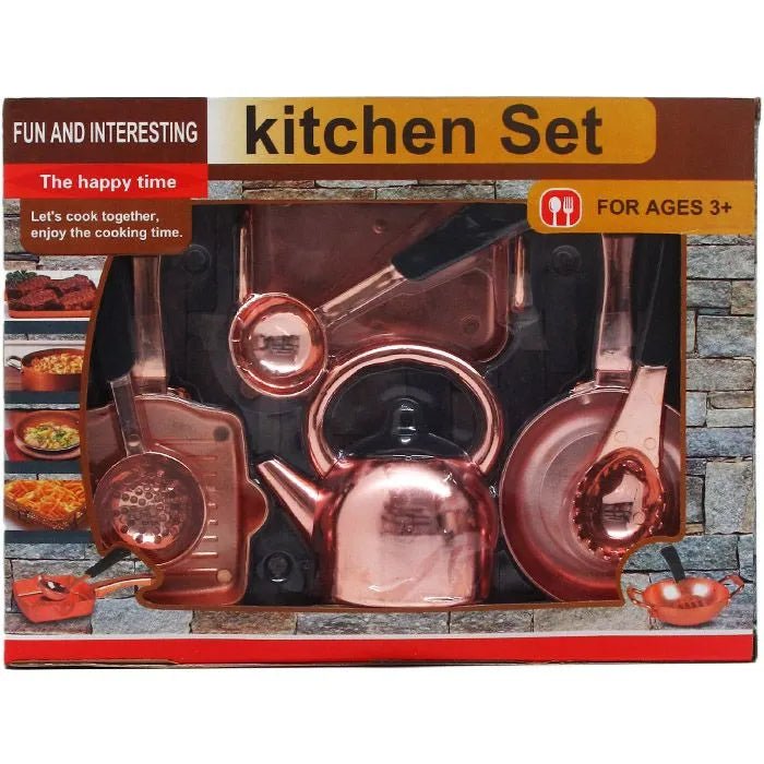Arcady Kitchen Set In Rose Gold (Ages 3+)