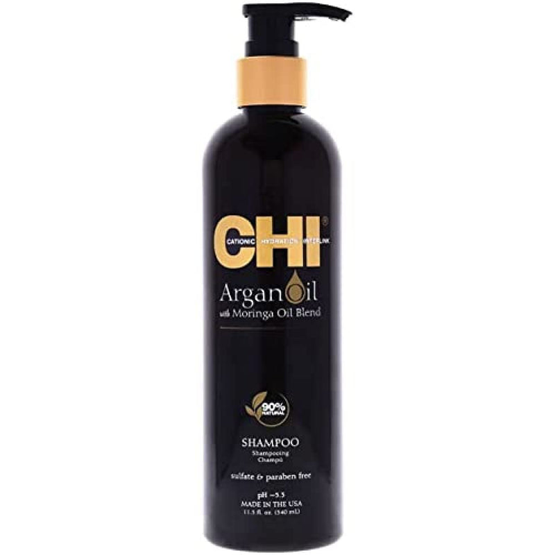 CHI Argan Oil With Moringa Oil Blend Shampoo 11.5 fl oz