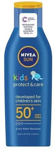 Nivea Sun Kids Protect & Care Sun Lotion Spf 50+ 200ml