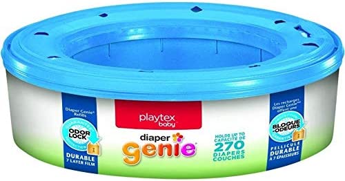 Playtex Baby Diaper Genie Original Refills, Pack of 4 holds a Total of 1080 Diapers
