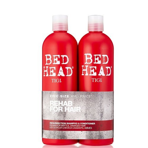 TIGI Bed Head Resurrection Shampoo & Conditioner Duo, 750ml