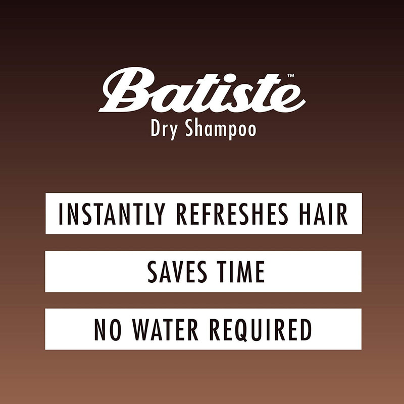 Batiste Dry Shampoo Plus, Divine Dark, 6.73 fl. oz