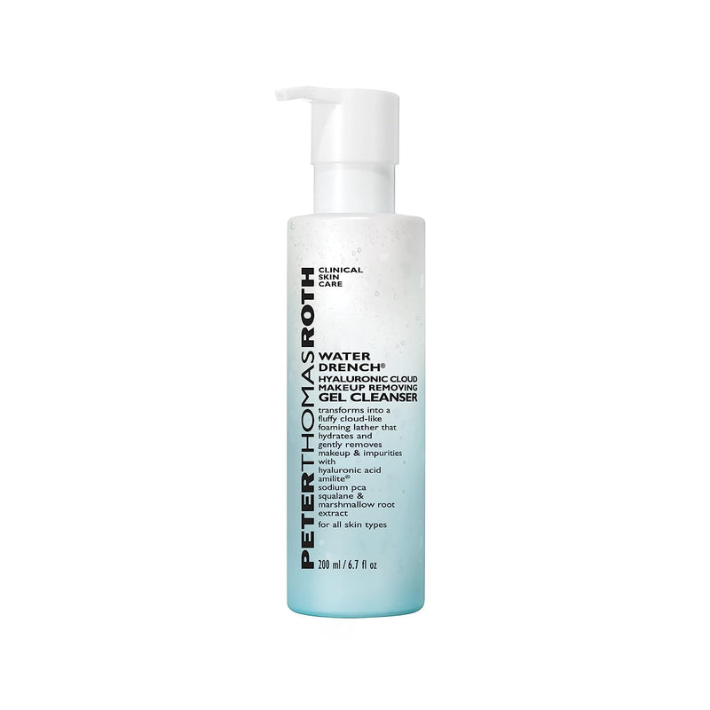 Peter Thomas Roth Water Drench Hyaluronic Cloud Makeup Removing Gel Cleanser 6.7oz/200ml