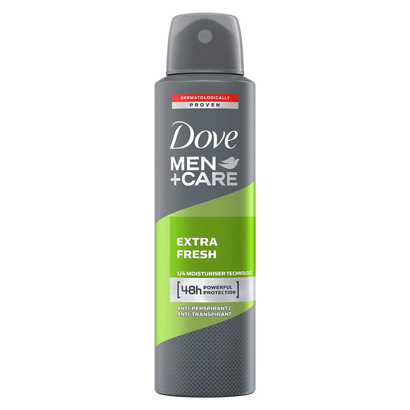 Dove Men+Care Deodorant Extra Fresh Spray 250ml - Pack of 6