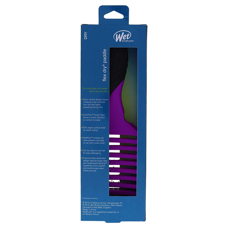 Wet Brush Pro Flex Dry Paddle Brush Purple