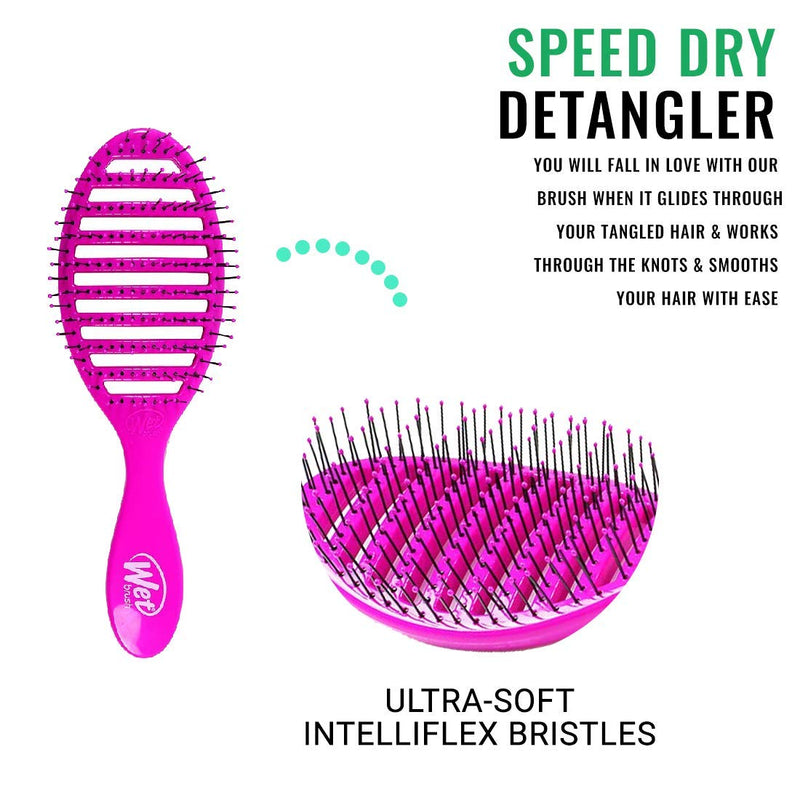 Wet Brush Speed Dry Detangler Pink
