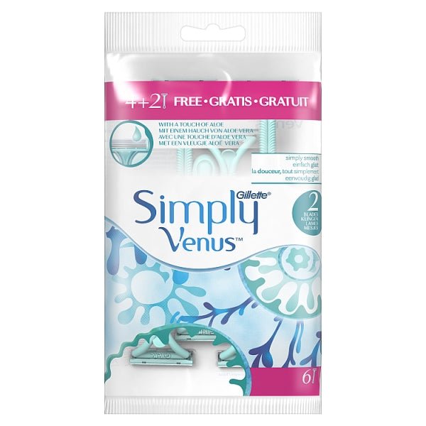 Gillette Simply Venus Disposable Razor (6 Count)