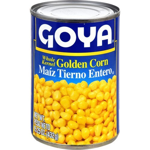 Goya Whole Kernel Golden Corn, 15.25oz - Pack of 4
