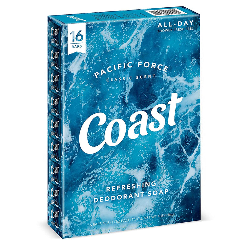 Coast Bar Soap  Refreshing Classic Scent 16 Bars