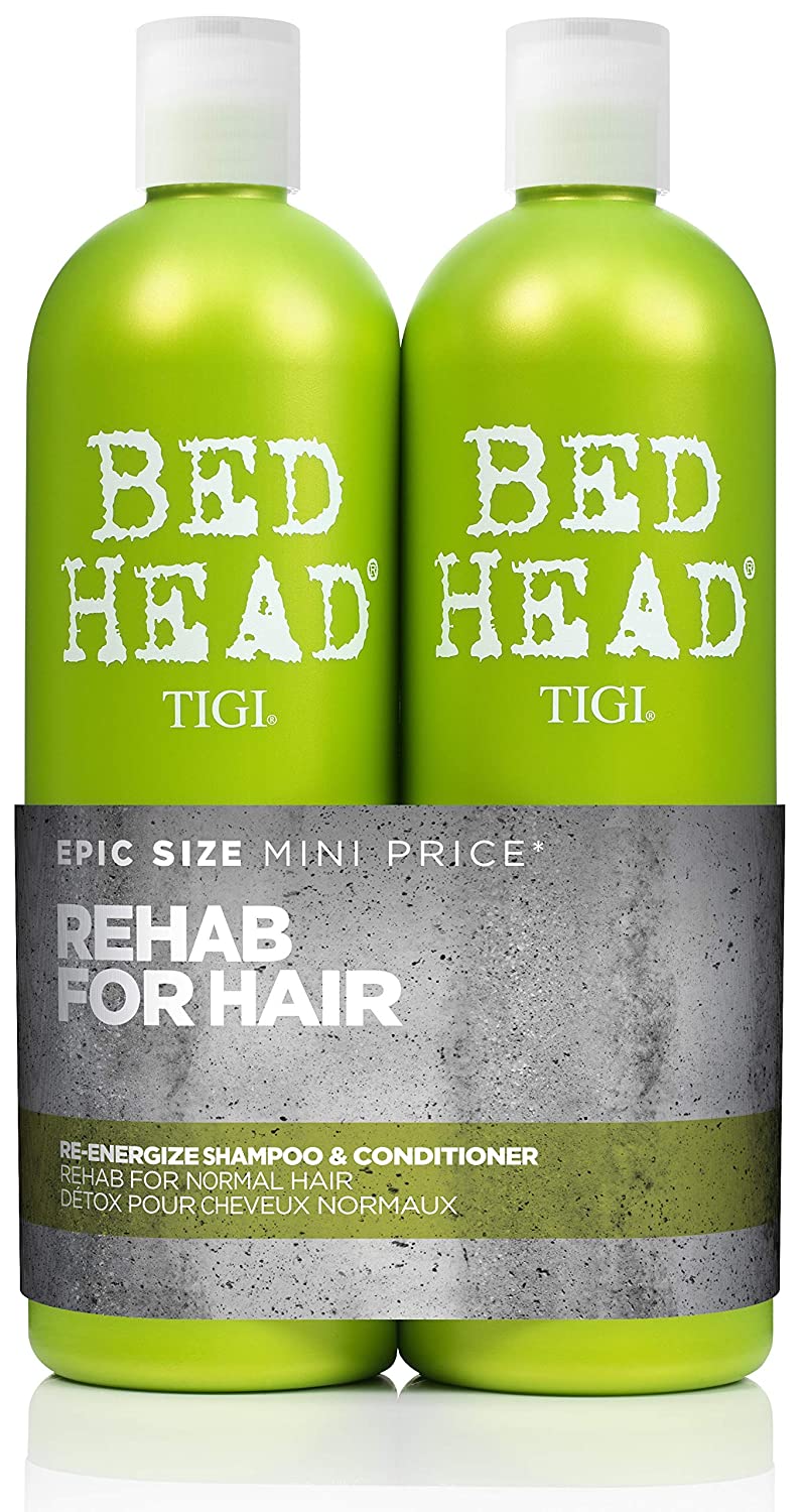 Bed Head Re-Energize Shampoo & Conditioner Duo, 25.36 oz