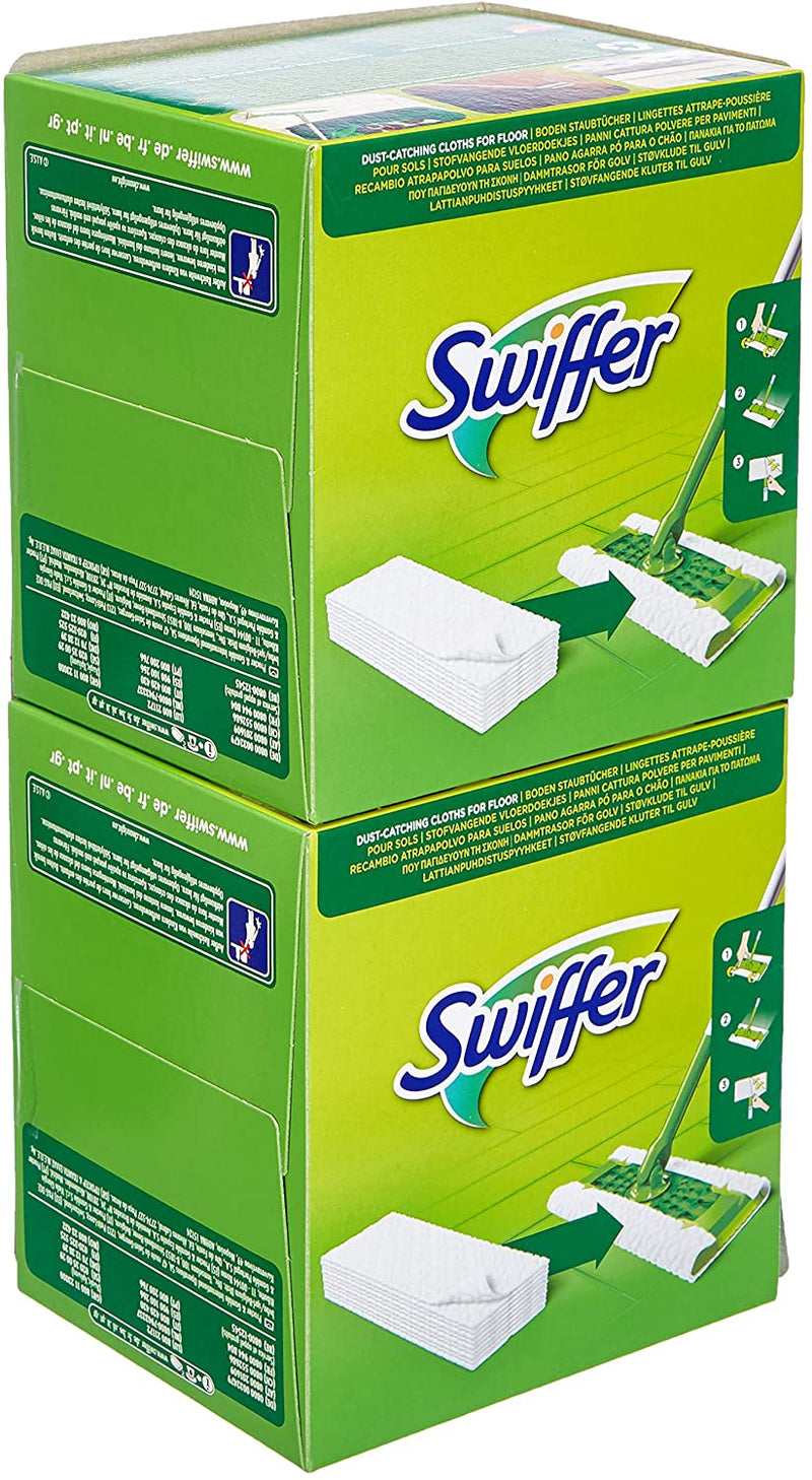 Swiffer Mega Pack Sweeper Dry Sweeping Pad Refills, Unscented - 80 Count