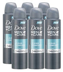 Dove Men+Care Deodorant Clean Comfort Spray 150ml - Pack of 6