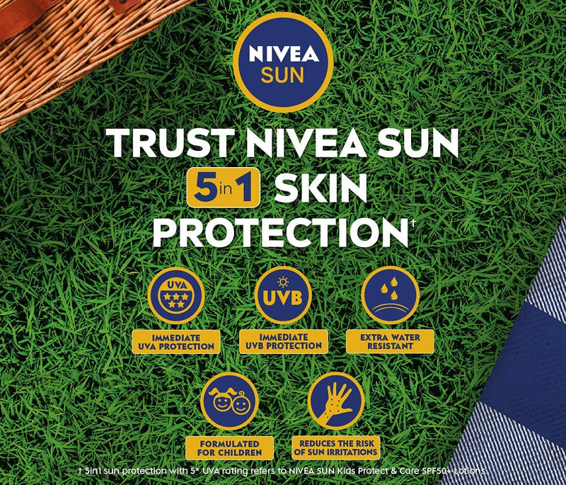 Nivea Sun Kids Protect & Care Sun Lotion Spf 50+ 200ml