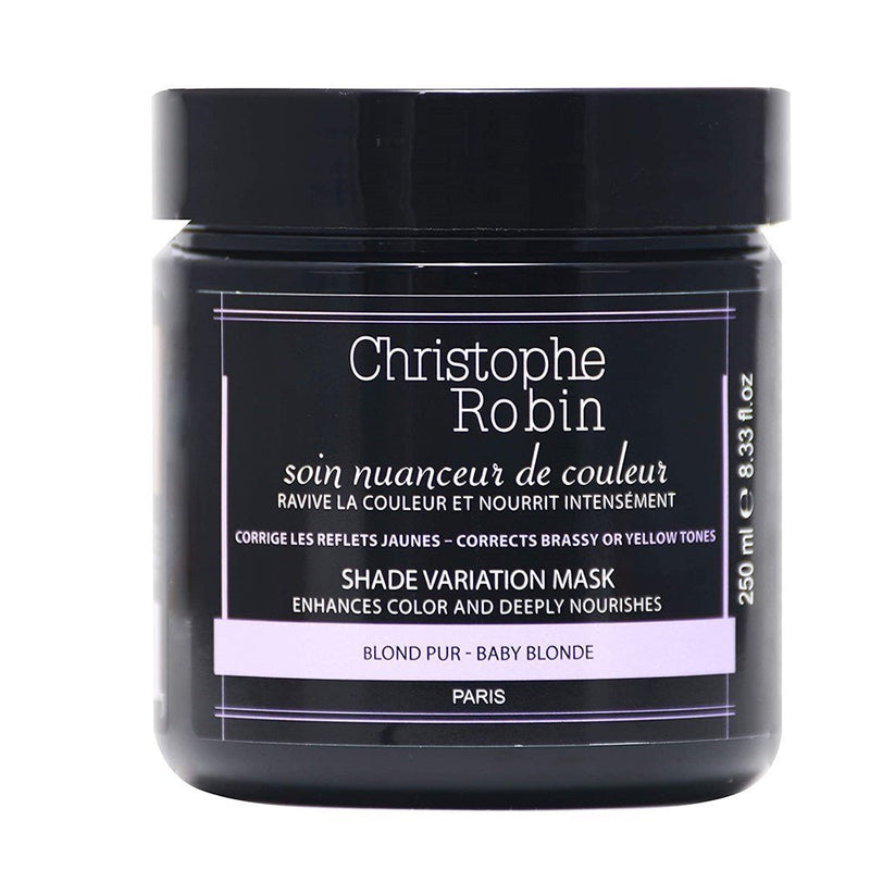 Christophe Robin Shade Variation Nutritive Mask With Temporary Coloring Baby Blond 250ml