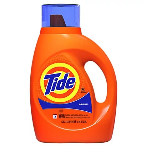Tide Liquid Laundry Detergent, Original Scent 32 Loads, 46oz