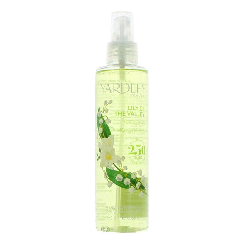 Yardley Lily Of The Valley Fragrance Body Mist 200ml