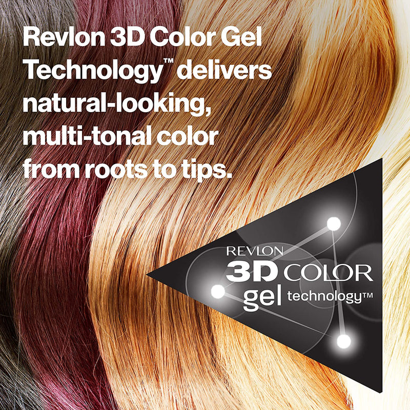 Revlon Colorsilk Beautiful Color Permanent Hair Dye With Keratin,  Ammonia Free, 11 Soft Black (Pack of 3)