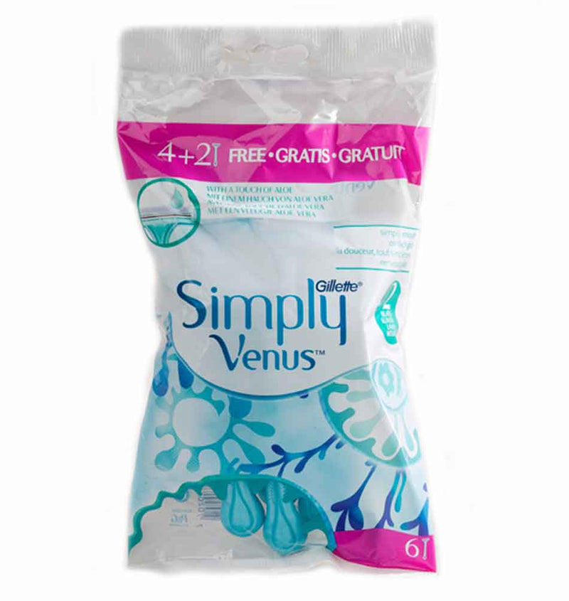 Gillette Simply Venus Disposable Razor (6 Count)