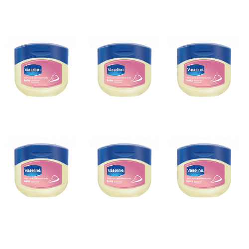 Vaseline Baby Gentle Protective Pure Petroleum Jelly 100ml - Pack of 6