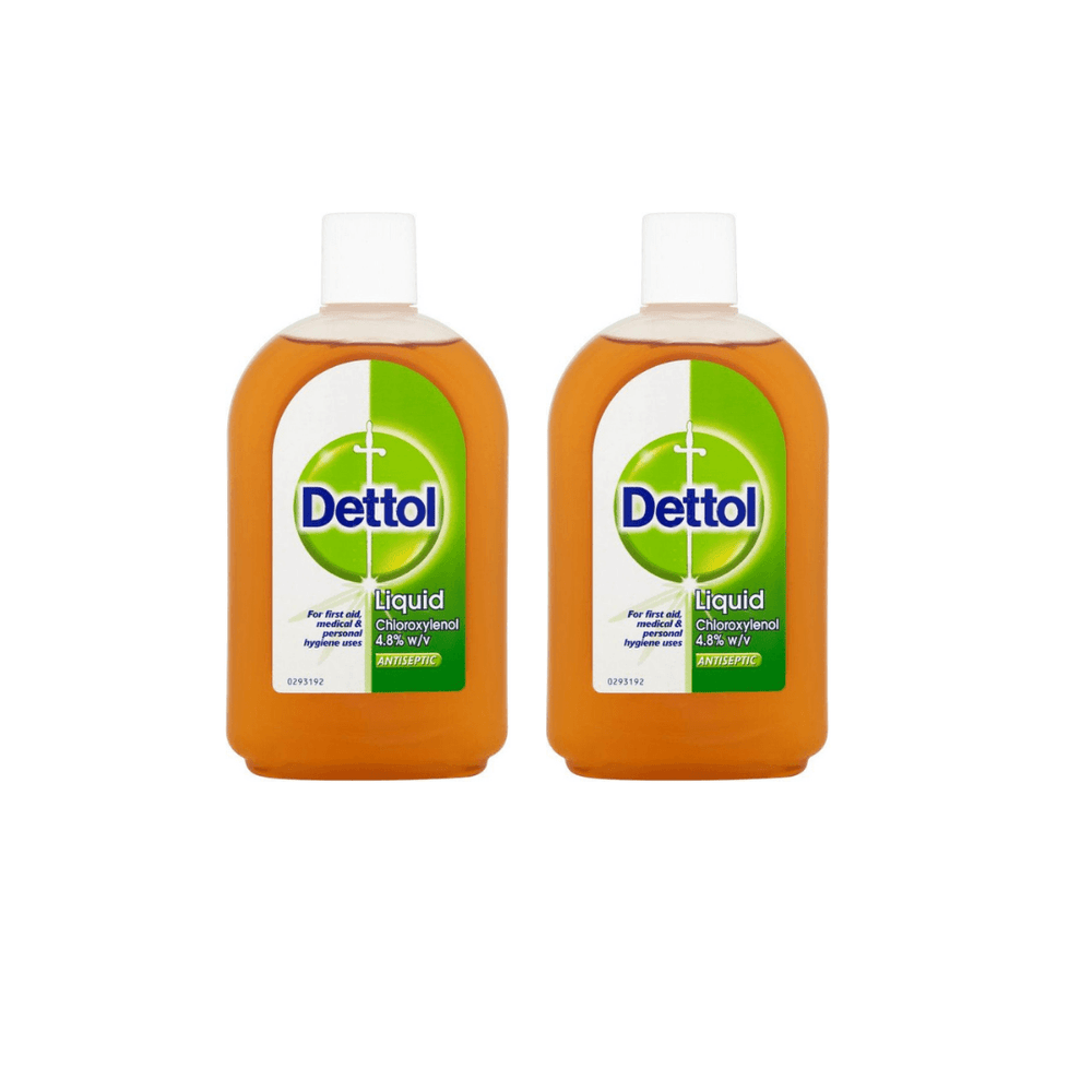 Dettol Antiseptic Disinfectant Liquid 500ml - Pack of 2