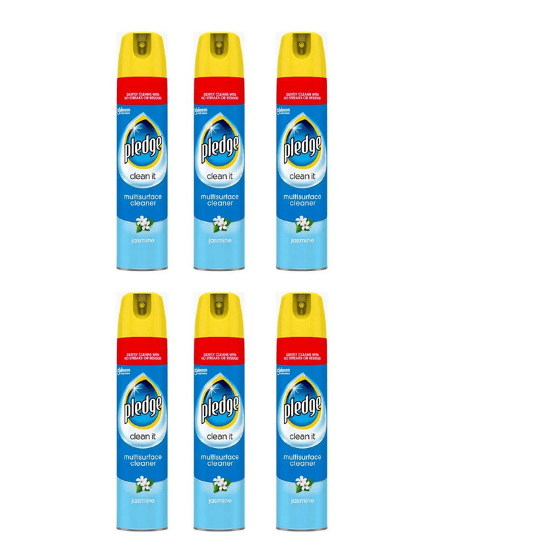 Pledge MultiSurface Cleaner Jasmine 250ml - Pack of 6