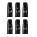 Axe Adrenaline Deodorant Body Spray 150ml - Pack of 6