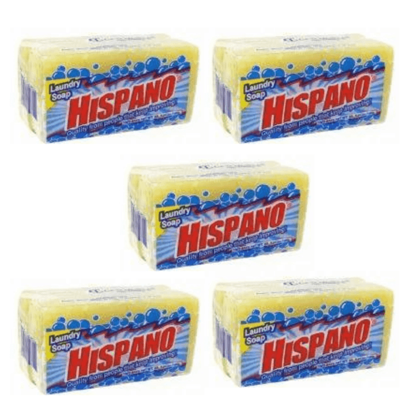 Hispano Laundry Soap 5.29oz (5 Double Packs) - Total 10 Bars