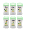 Dove Go Fresh Cucumber & Green Tea Deodorant 40ml 1.4oz - Pack of 6