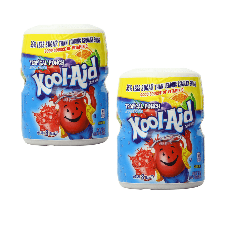 Kool-Aid Tropical Drink Punch Mix 19oz - Pack of 2