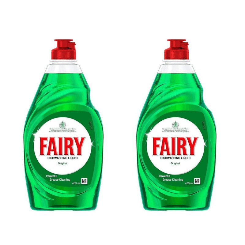 Fairy Original Washing Up Liquid 433ml - Pack of 2